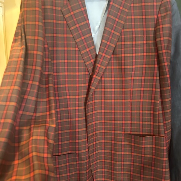 Todd Snyder Red and Black Sport Coat